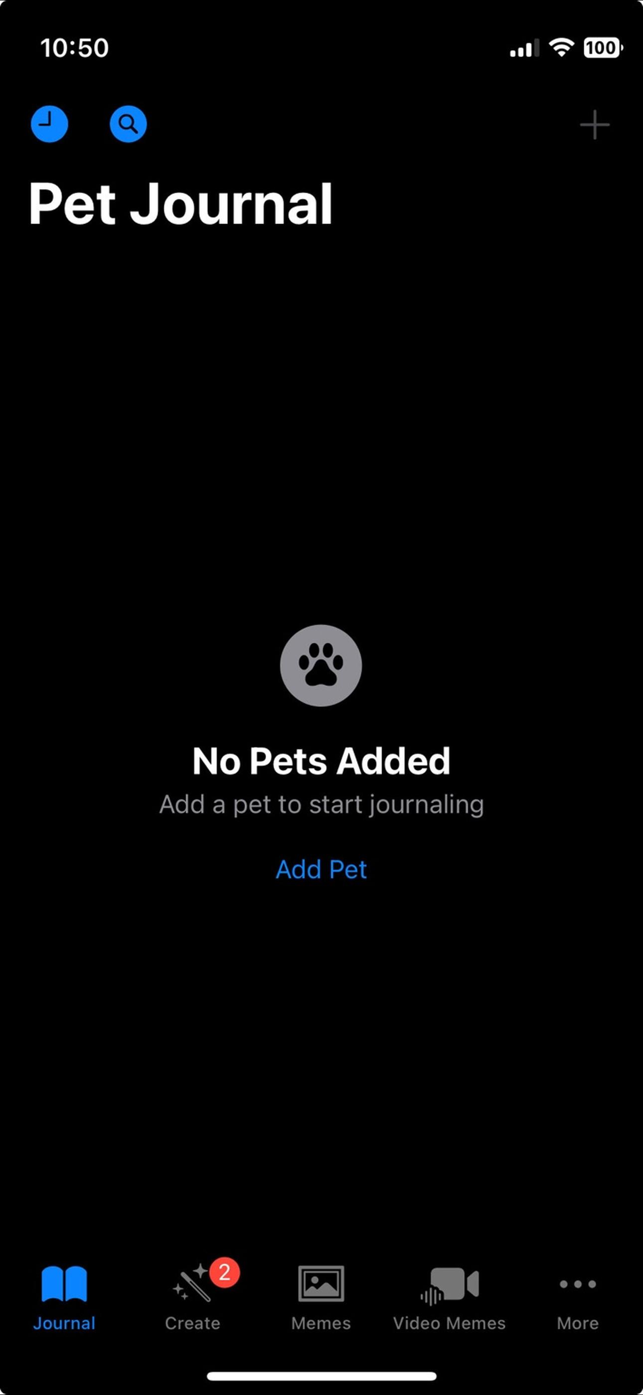 PetAI Welcome Screen